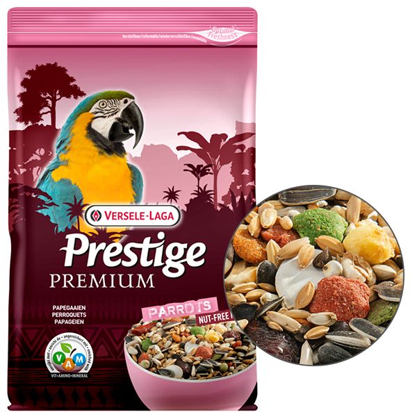 Versele-Laga Prestige Premium Parrots повнораціонний корм для великих папуг 219133 фото