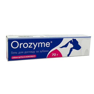 Orozyme - Гель для зубів та ясен тварин 70г 001831 фото